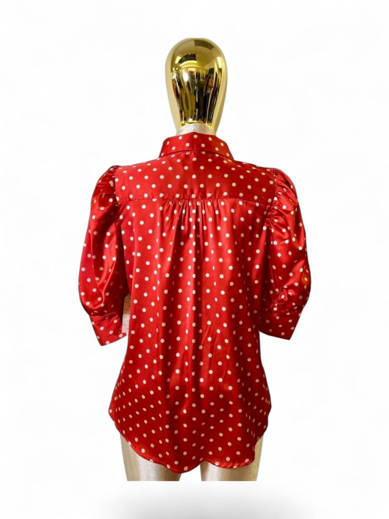 Fashion Go Dot Printed Shirt