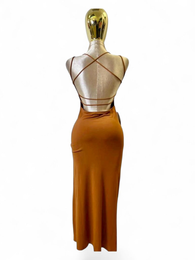 Nova  City Maxi Dress DK1111-RS