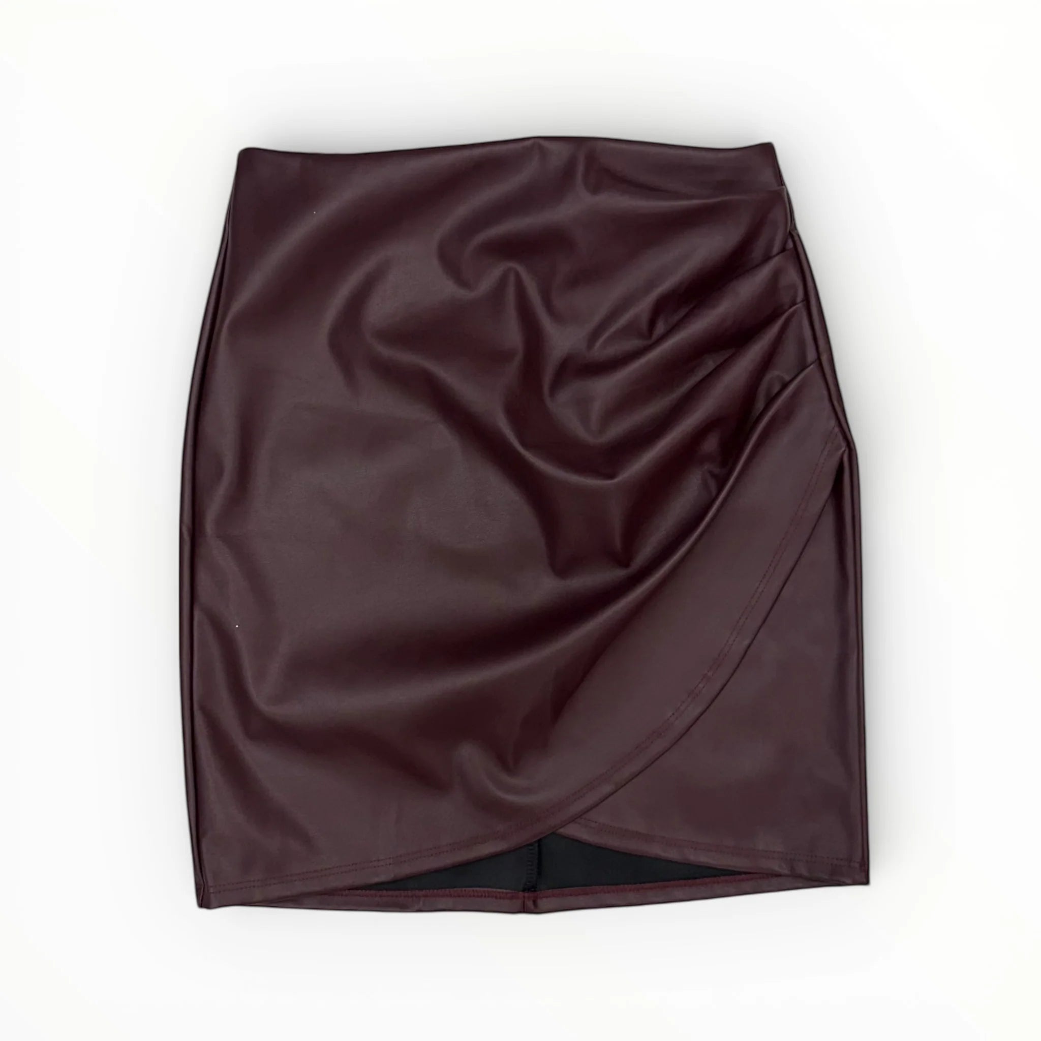 Vintage Leather Mini Skirt
